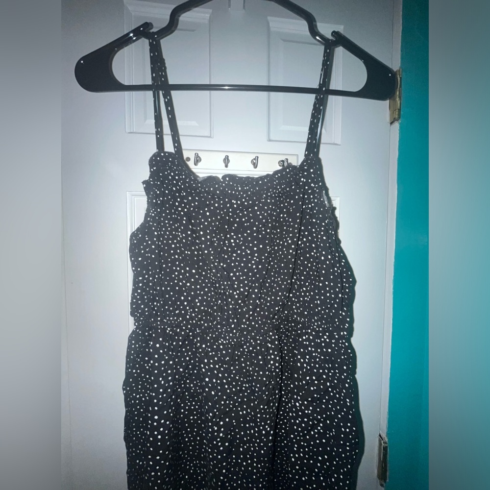 Black & White Polka Dot Dress